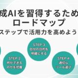 生成AIを習得するためのロードマップ：5ステップで活用力を高めよう！